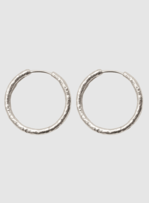 PENDIENTES AROS FLAMENCO L SILVER