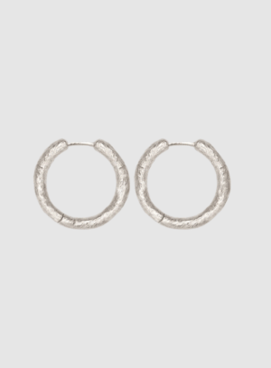 PENDIENTES AROS FLAMENCO M SILVER