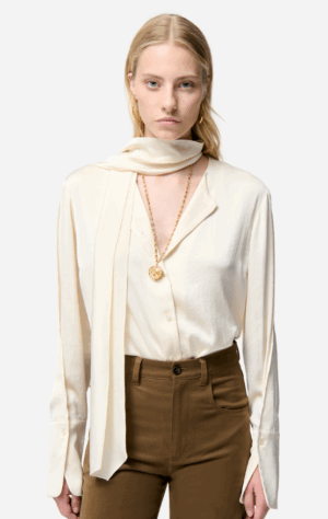 CAMISA FILIPINA ECRU