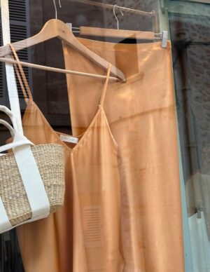 FALDA TARRA CARAMELO