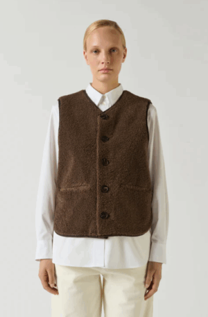 CHALECO FUSIL MARRÓN