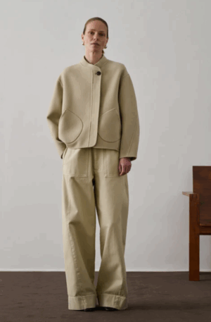 CHAQUETA WINDSOR TIZA