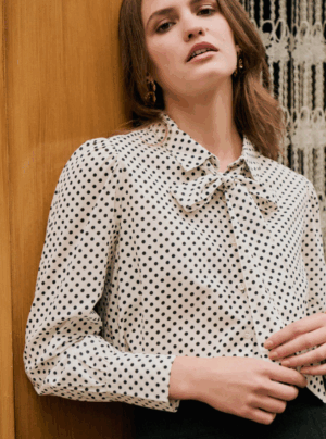 CAMISA TORY POIS ECRU