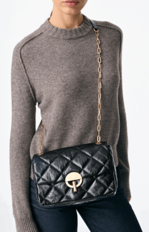 BOLSO GRAND MOON PIEL NEGRO