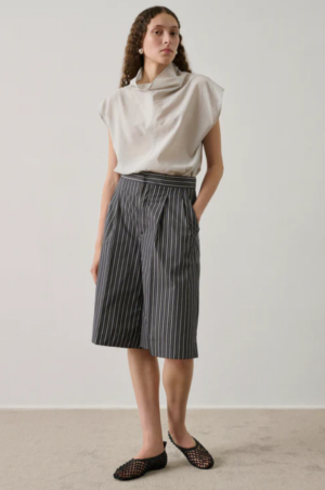 BLUSA IZUMI GRIS CLARO